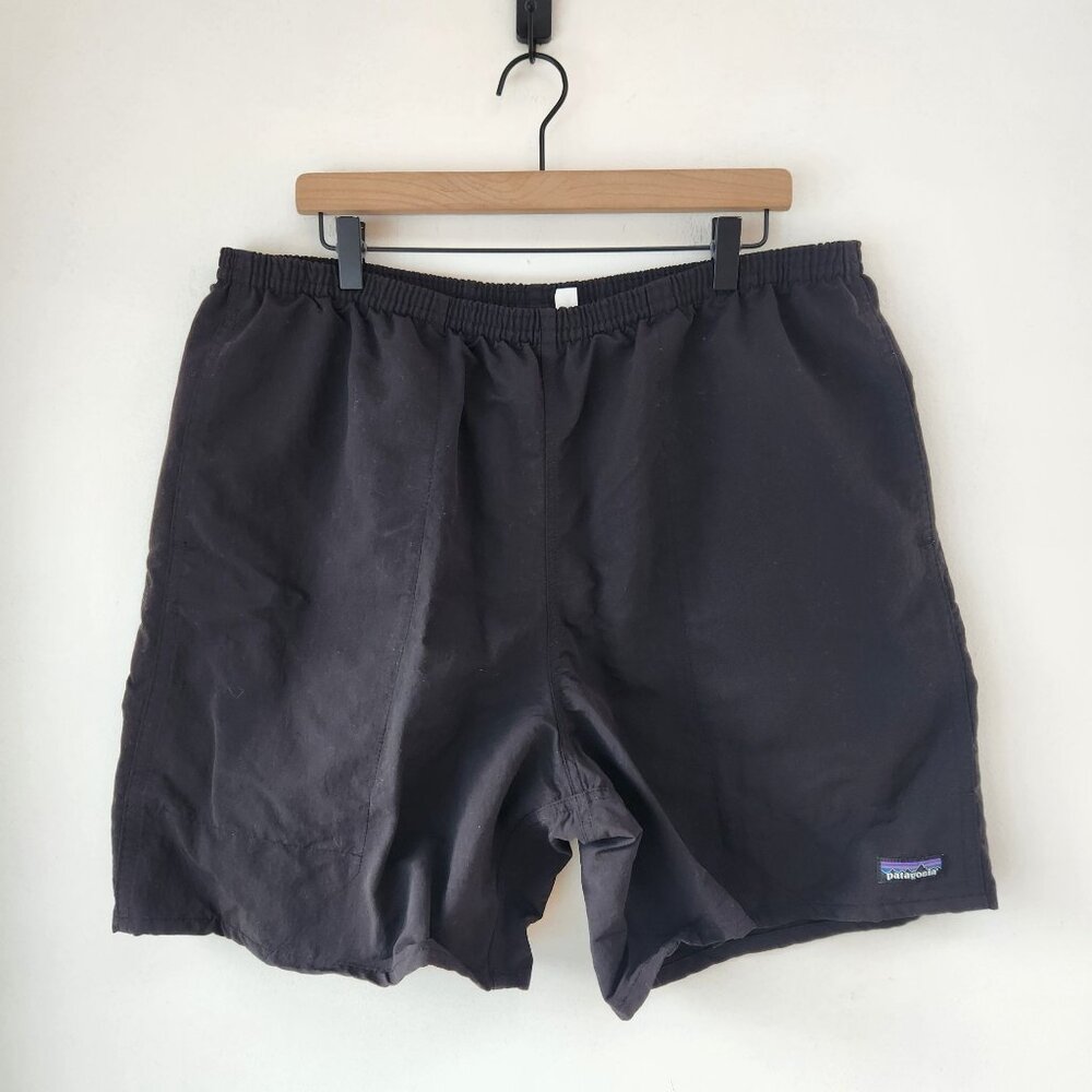 Patagonia Black Men's Elastic-Waist Shorts